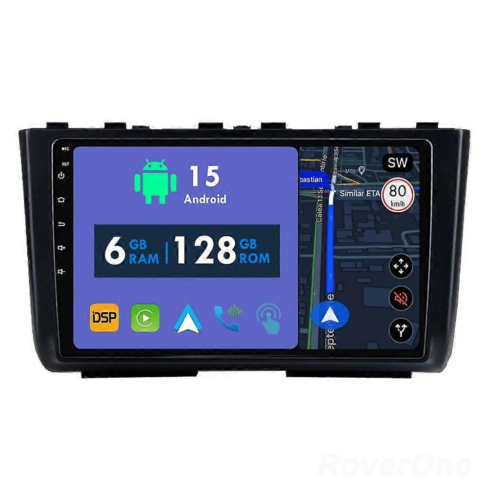 Car Radio 6G+128G CarPlay GPS Navigation Head Unit for Hyundai Creta IX25 2020 - 2023 Android Auto Bluetooth Stereo Touch Screen