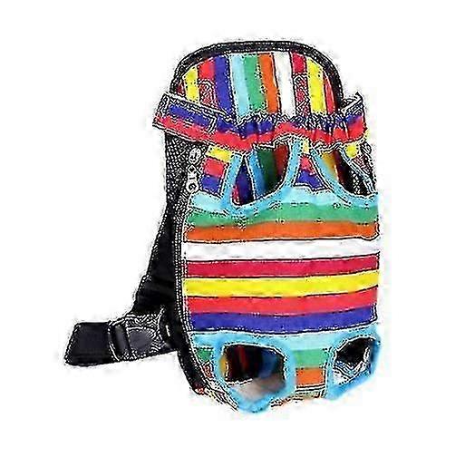 الحيوانات الأليفة على ظهره الناقل للكلاب الصغيرة قابل للتعديل الحيوانات الأليفة الجبهة الصدر حقيبة سفر حقيبة سفر مع الساقين تمتد