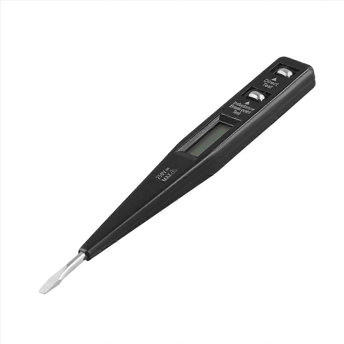 Digital Test Pencil Voltage Tester Detector AC/DC 12-220V,Black