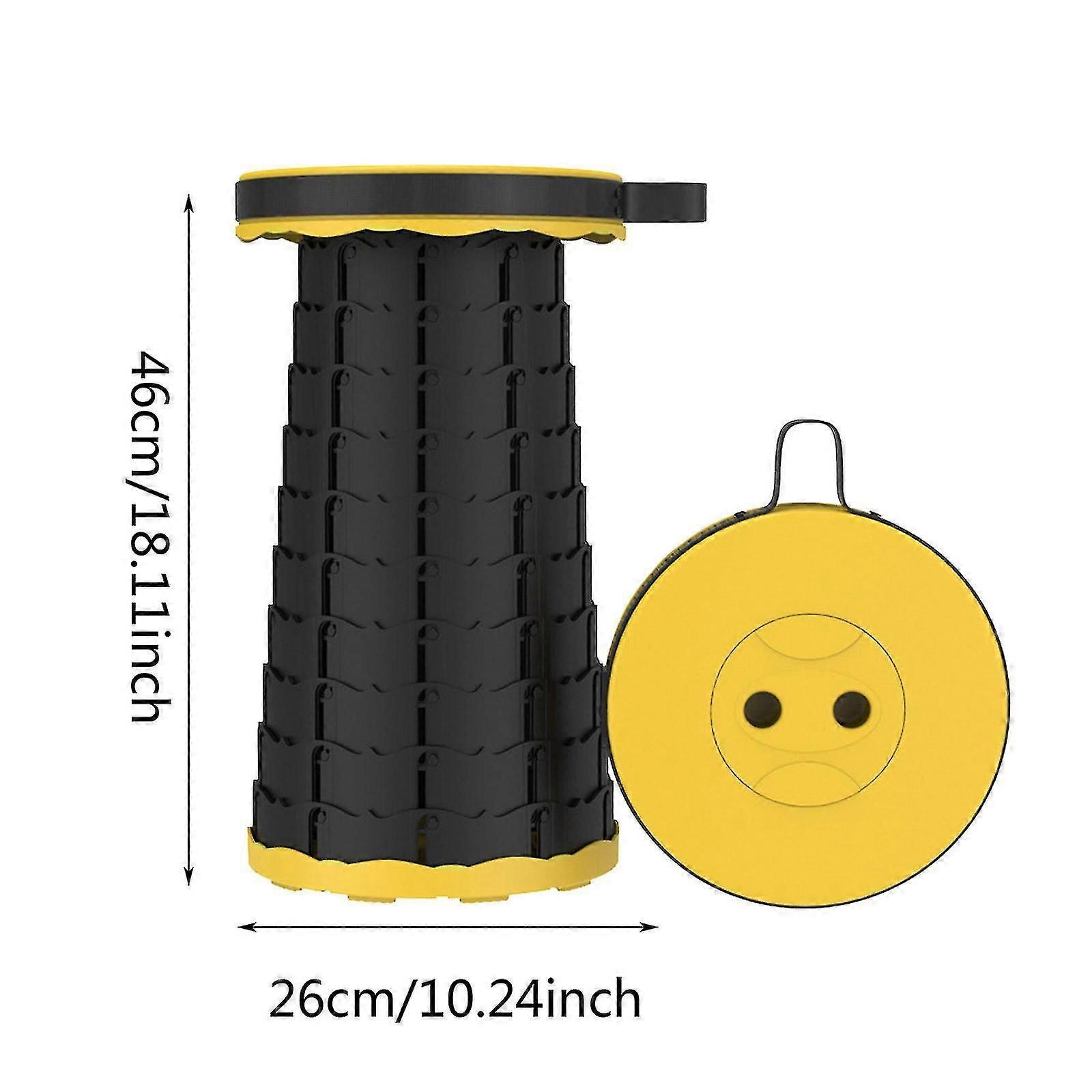 Portable Telescopic Stool, Foldable Telescopic Light Adult Stool