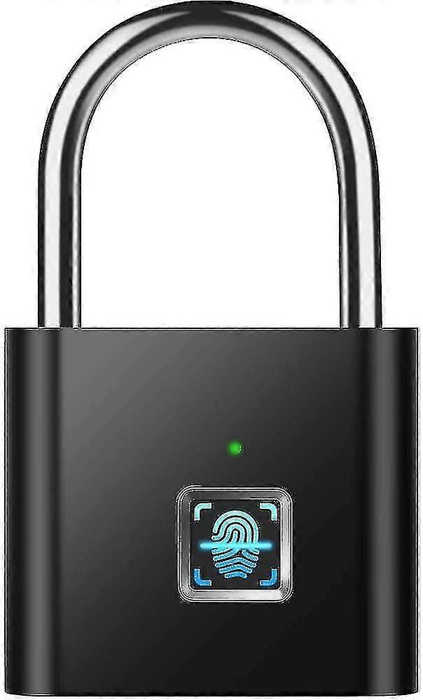 Έξυπνη κλειδαριά δακτυλικών αποτυπωμάτων λουκέτο, κλειδαριά λουκέτου χρέωσης USB