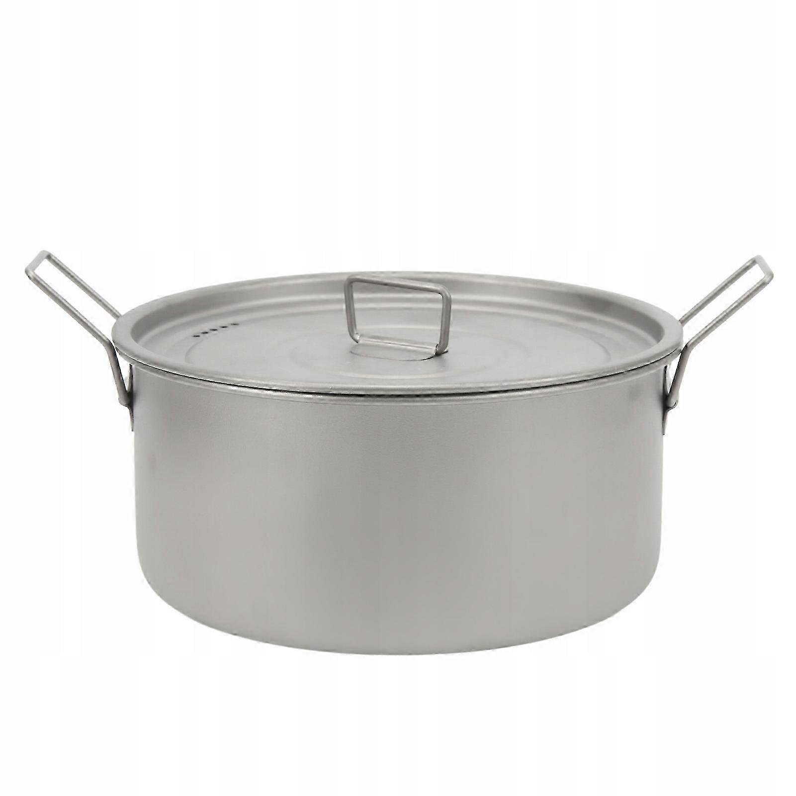 Titanium Pot. Foldable Handle. Ultra-light