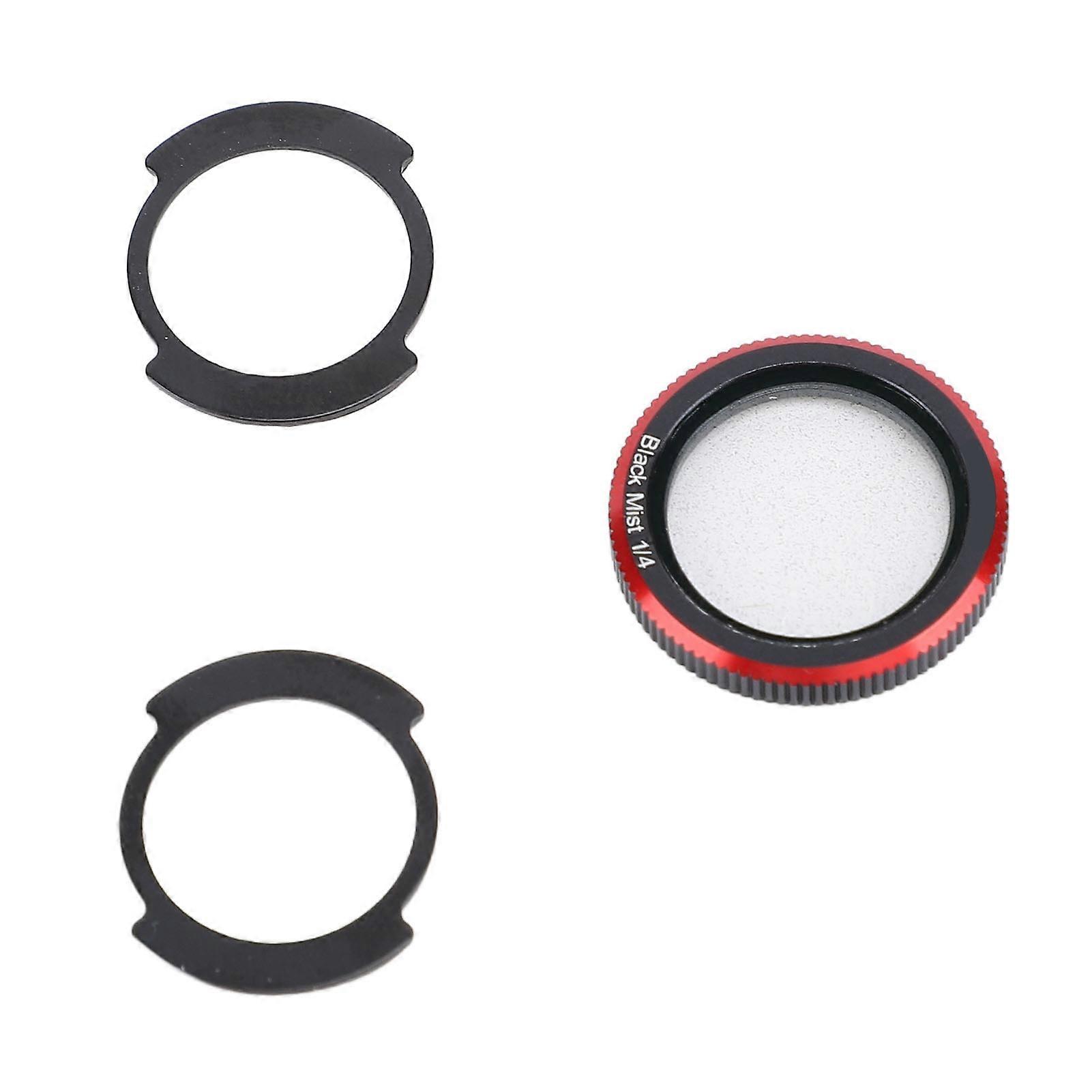 Drone Magnetic Filter Set Aluminum Alloy Frame Optical Glass Lens Quick Release Red 1/4 Black Mist Lens Set for NEO 