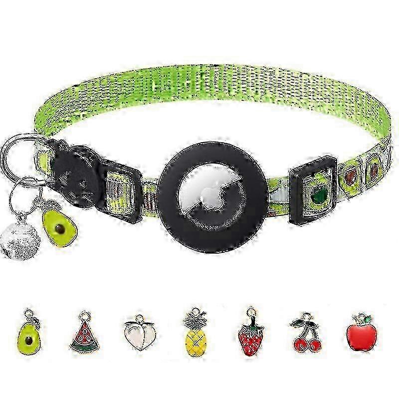 Cat Collar with Bells, Upgraded Safety Elastic Cat Collar with Cat Collar Holder, Anti-Lost Cat Coll
