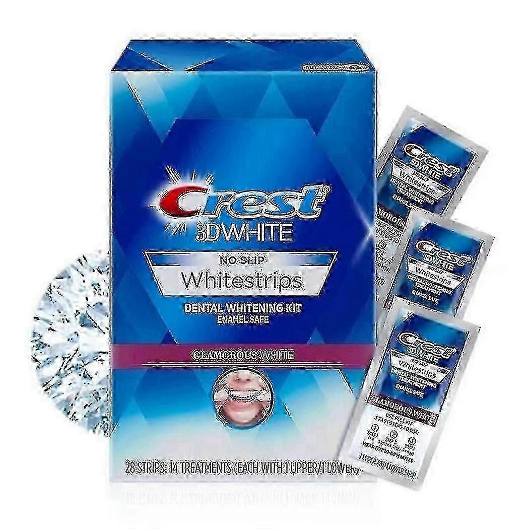 3D歯ホワイトニングストリップ28個-非敏感ミントフレーバー-歯ホワイトニングキット高度な歯ホワイトナーストリップホワイトニング歯歯ホワイトニングストリップF