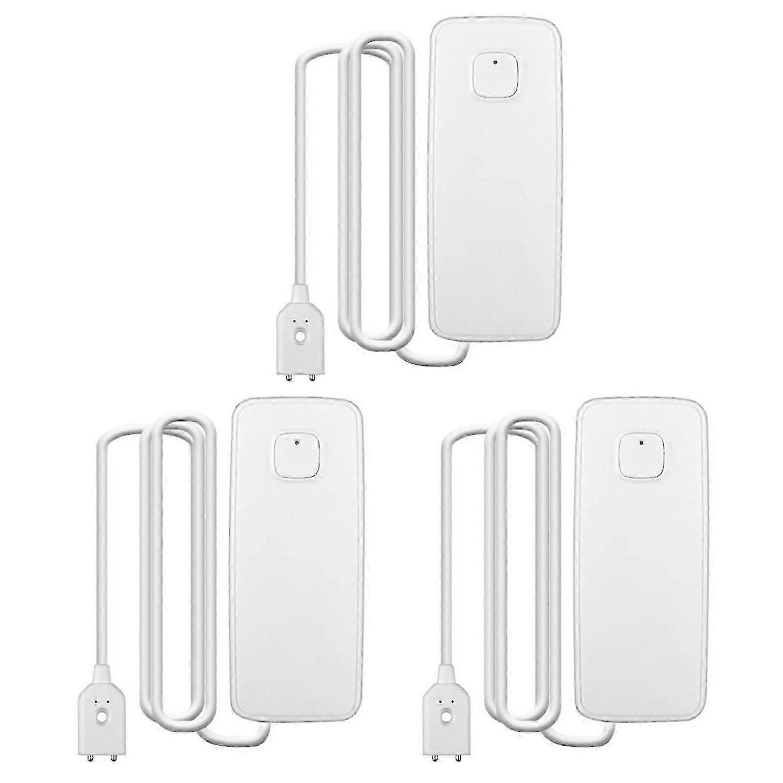 Smart Wi-Fi Water Leaks Alert Sensor Large Sound Water Overflow Level Detector for Pipe