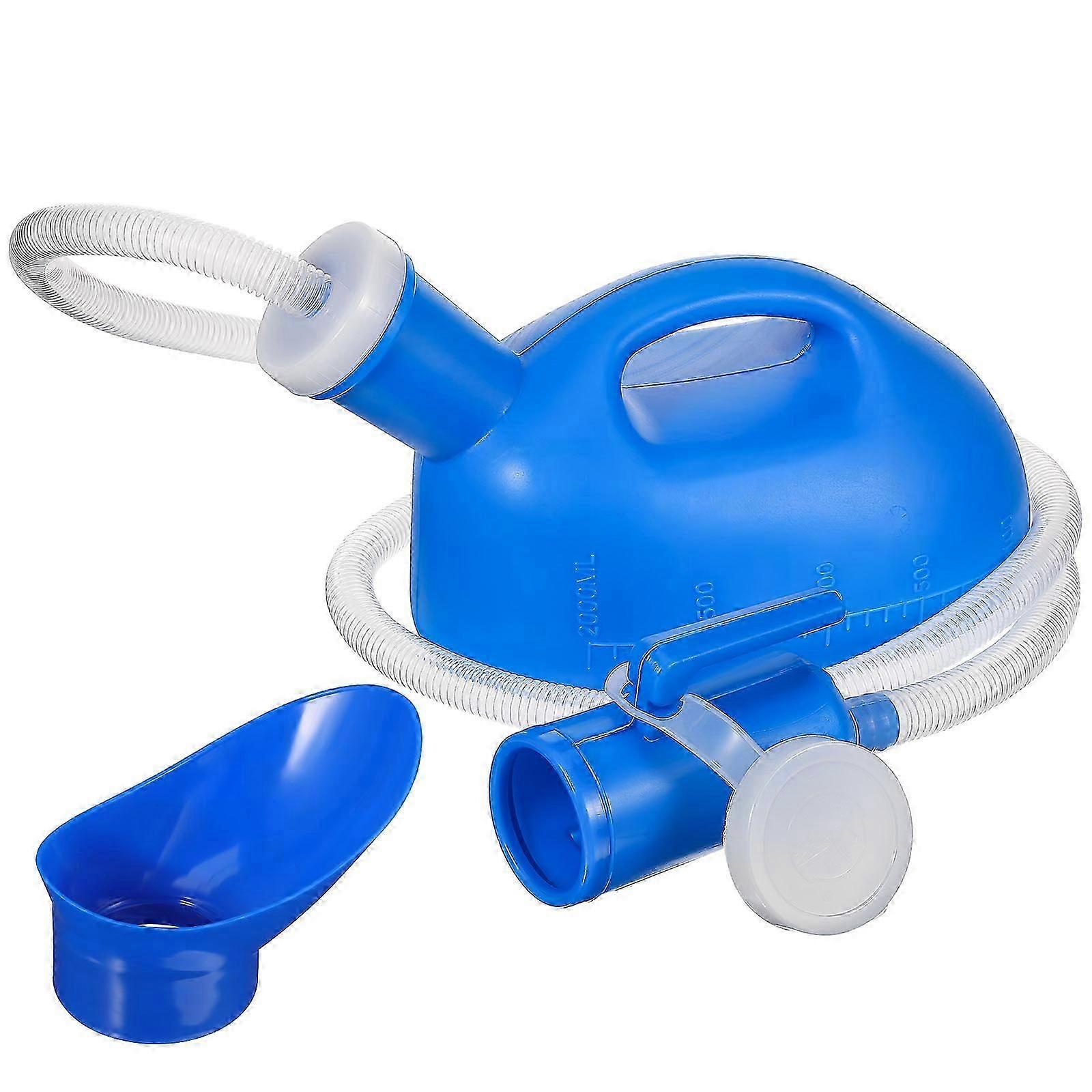 Lightweight Large Capacity Portable Women's Urinal Bottle For Travel, Camping, And Elderly Use  Includes Integrated Handle For Easy Carrying