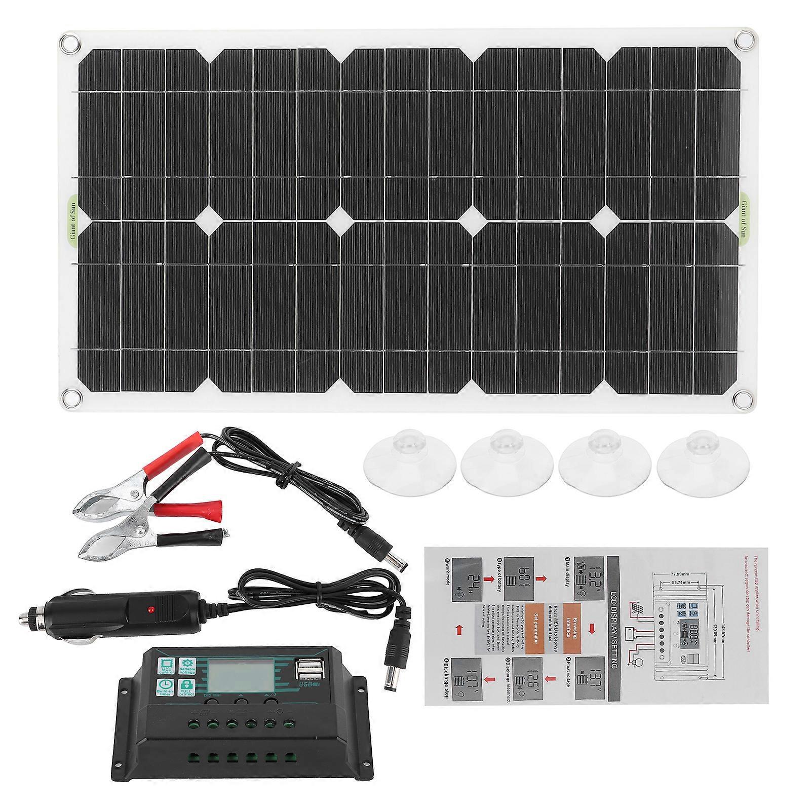 Monocrystalline solar panel 28W portable for travel essentials