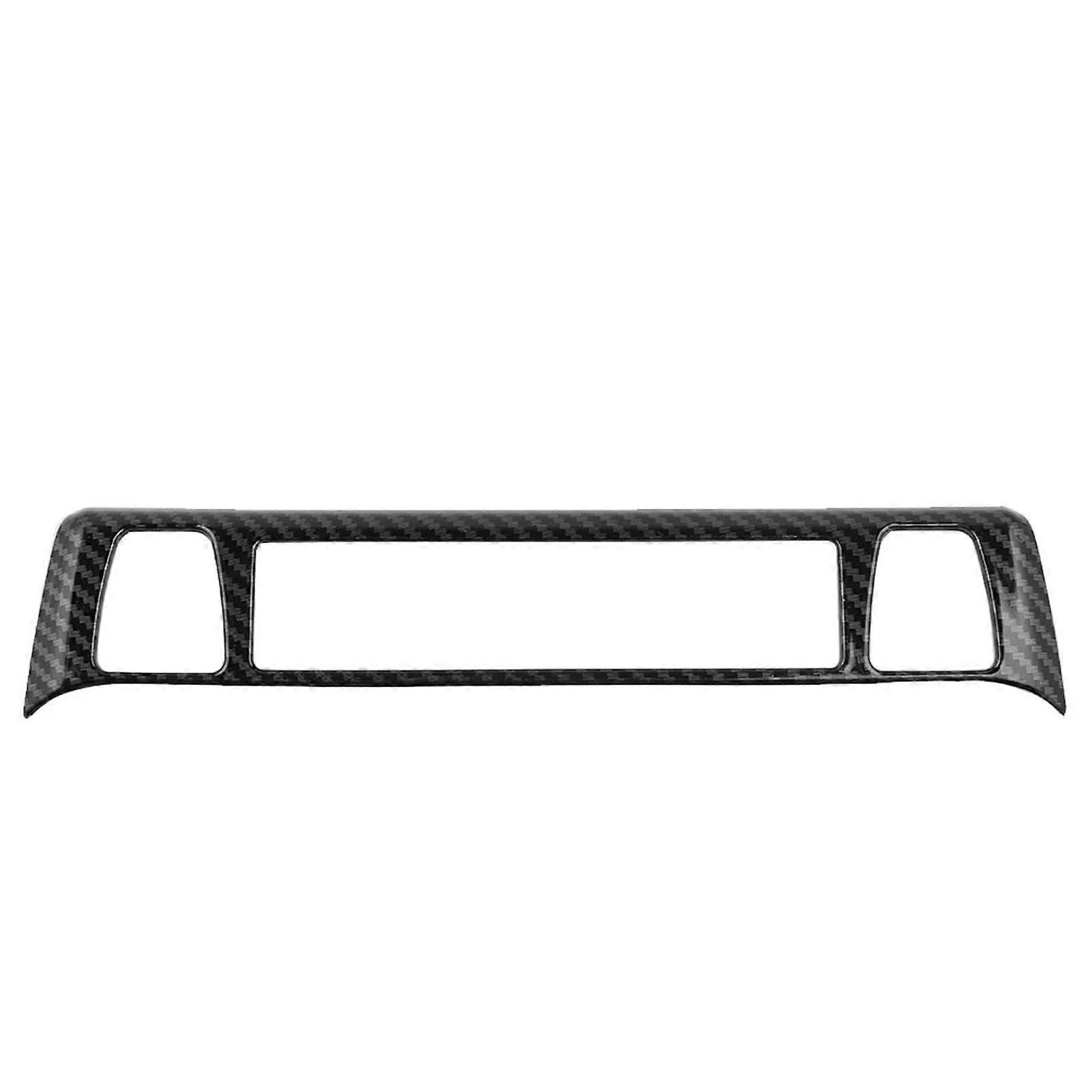 Carbon fiber trim for RAV4 2019 heating control switch