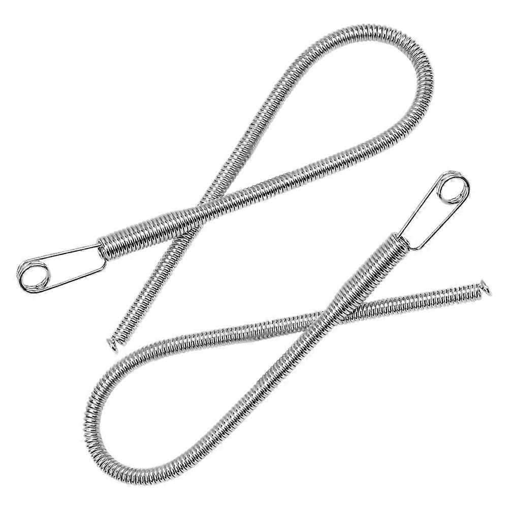 2 Pcs Foldable Threading Tool for Pants and Sweaters DIY Rope Threader for Hand Sewing Metal Threader Tool for Drawstring Household Threader