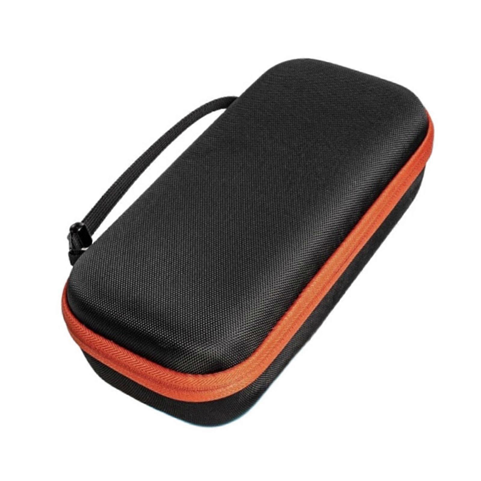 Cordless Microphone Organizer Carry Case with Handle with 2 Mic Compartment