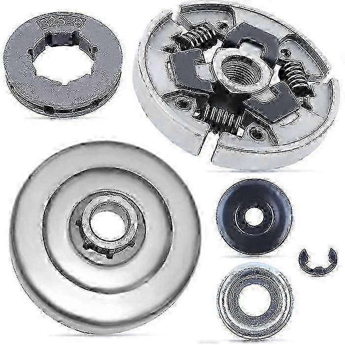 7t Clutch Drum Sprocket Rim Kit With E-cl Washer For Stihl 018 017 021 023 025 Ms180 Ms210 Ms250 Ms260 Ms240 Edition 1105