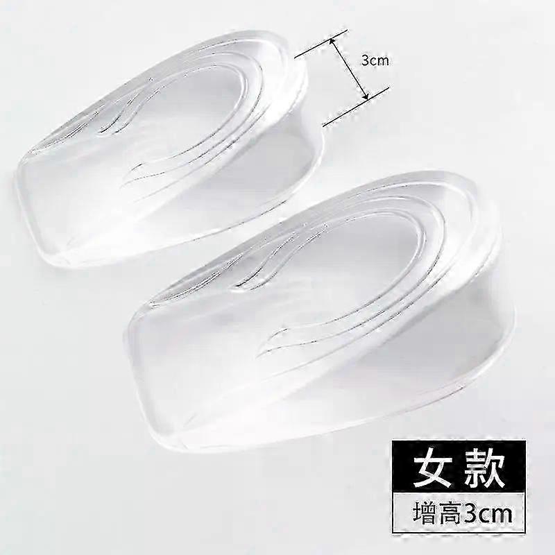 3/6cm Height Increase Insole Invisible Heightening Template Air Cushion Shoe Inserts Variable Height Insoles Adjustable Cut Foot_li