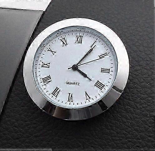 Classic Round Clock Insert with Roman Numerals for Mini Timepiece