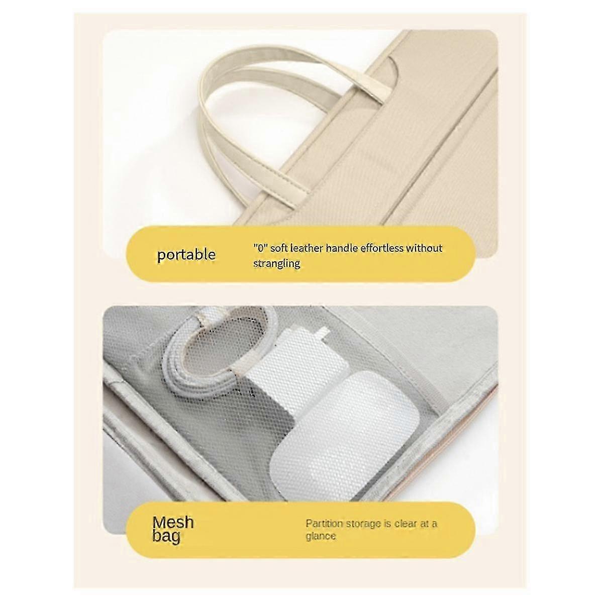 Protective sleeve for 15.6 inch laptops high capacity