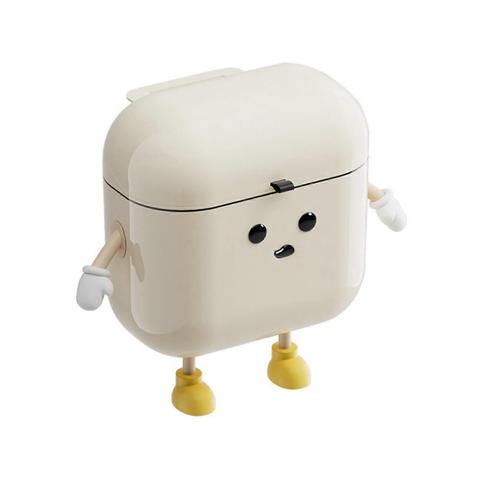 Cabinet Door Hanging Trash Bin Under Sink Garbage Can for Kitchen, Slide Open Waste Holder Multicolor