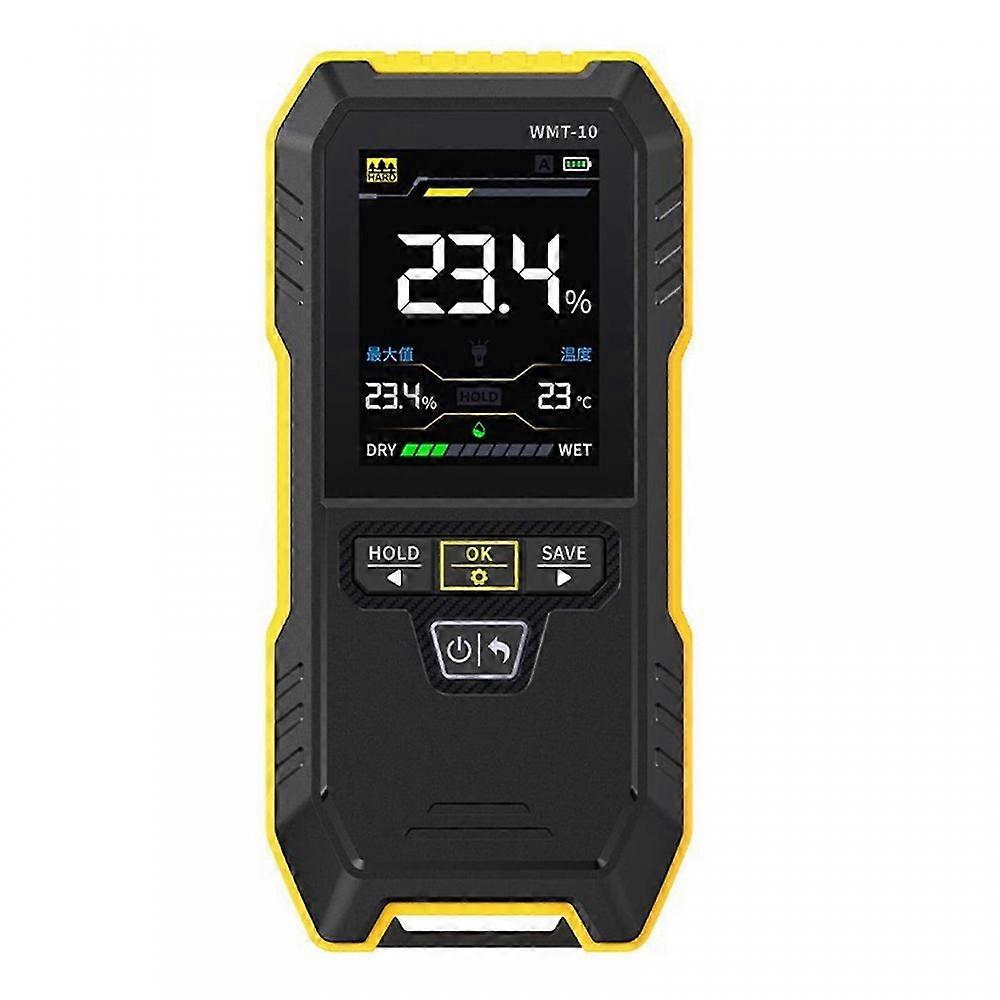 WMT-10 Moisture Tester Rechargeable Wood and Drywall Moisture Meter Accurate Measurement In Carpentry and Construction