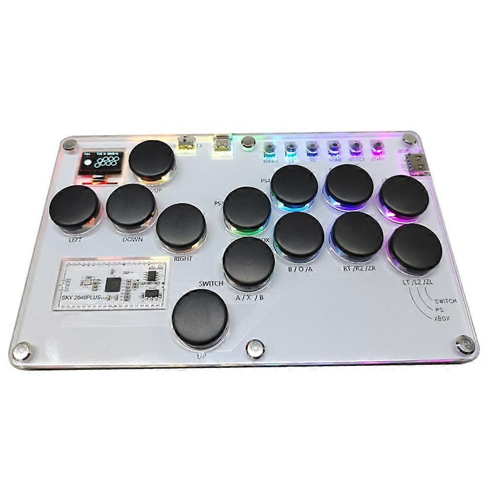 SKY2040PLUS 13-Key Arcade Game Controller Controller Rodless Game Combat Stick Mechanical Button C