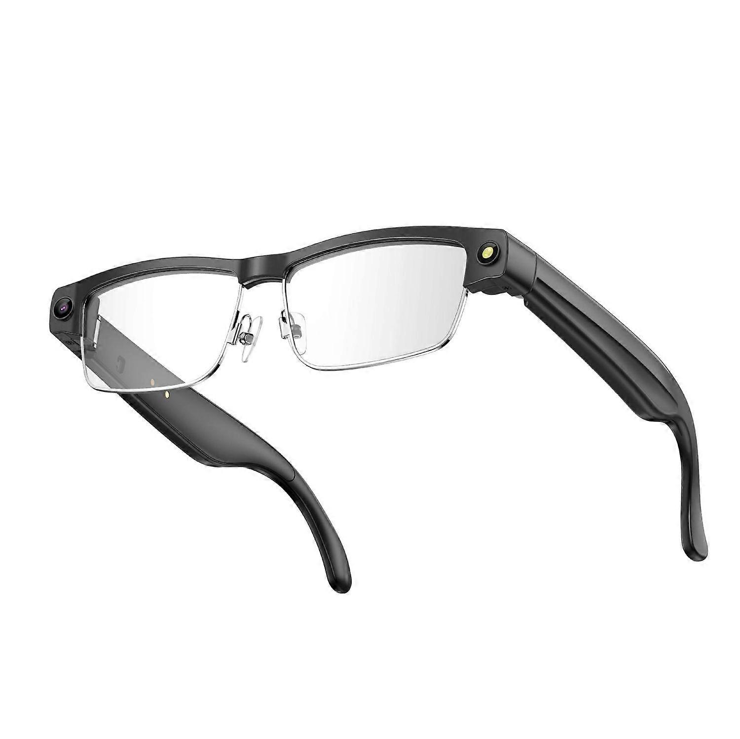 Smart Glasses with 1080P Video Recording AI Voice Assistant ANC Microphone and Photochromic Lenses