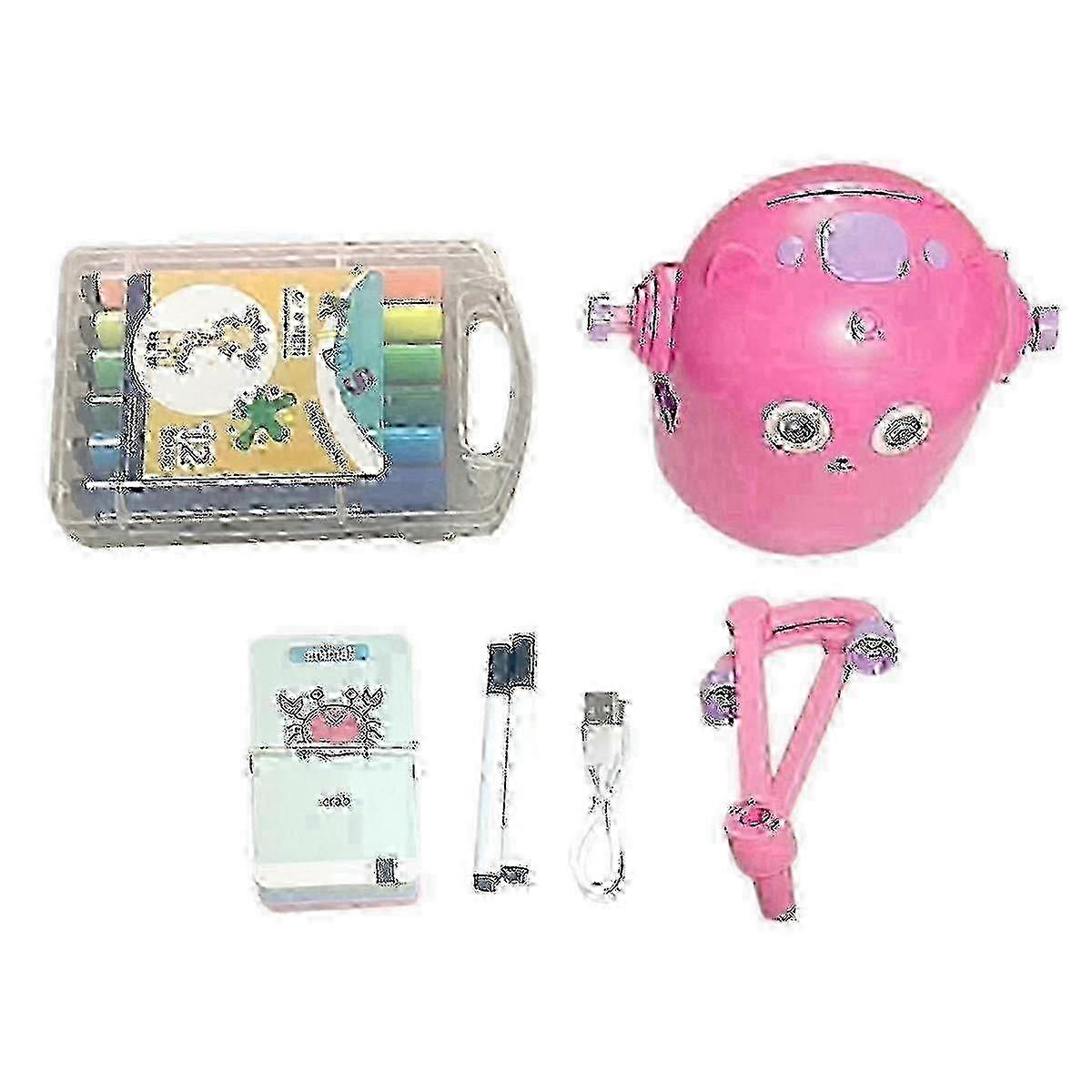 2025 Interactive Educational Drawing Robot, 100 Drawing Cards,intelligent Drawing Robot, Early Educational Drawing