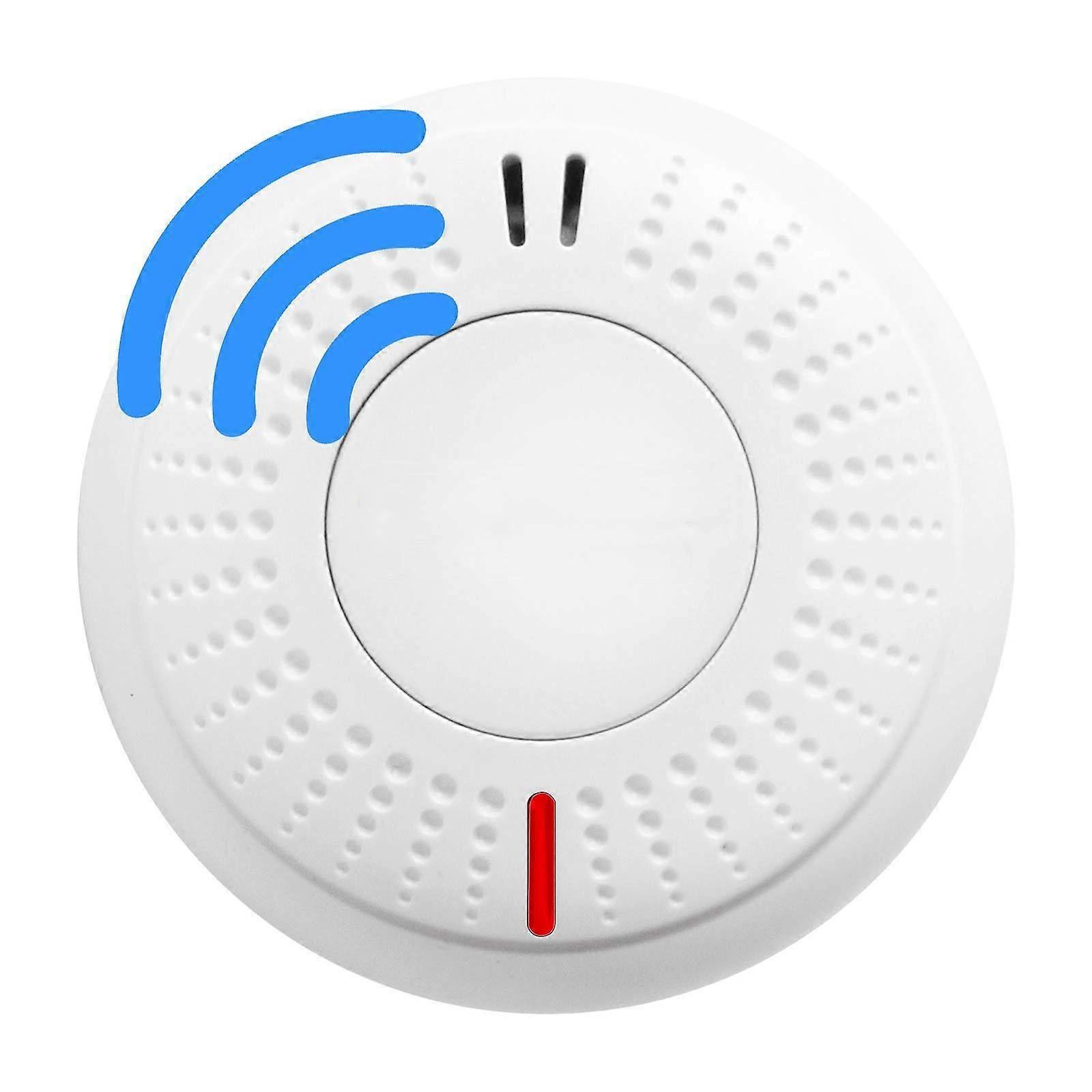Wireless Interconnected Smoke Alarm Detector with Flash