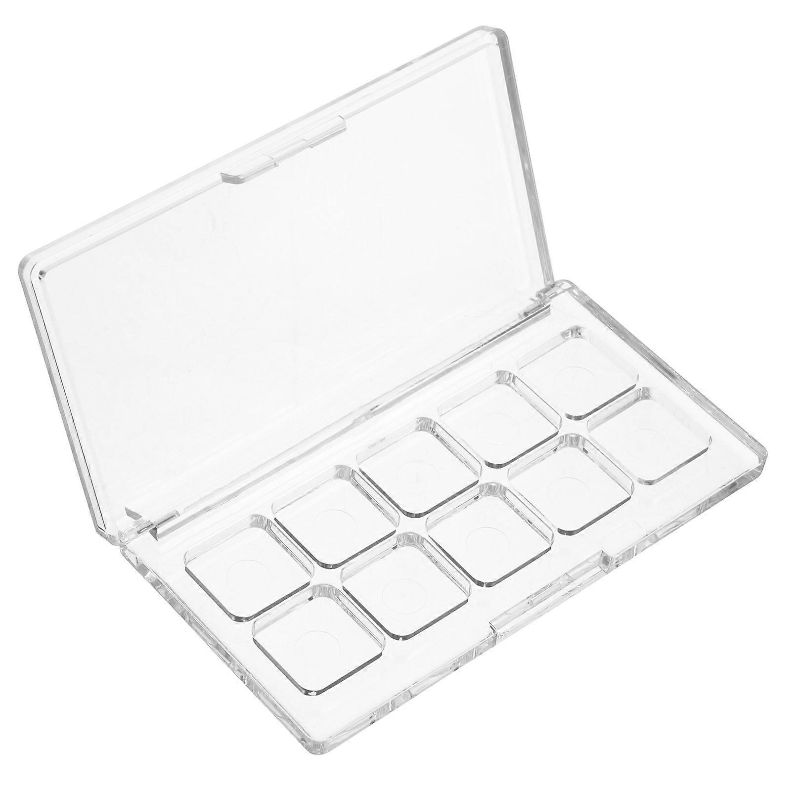 Transparent Eyeshadow Palette Organizer for Travel Makeup