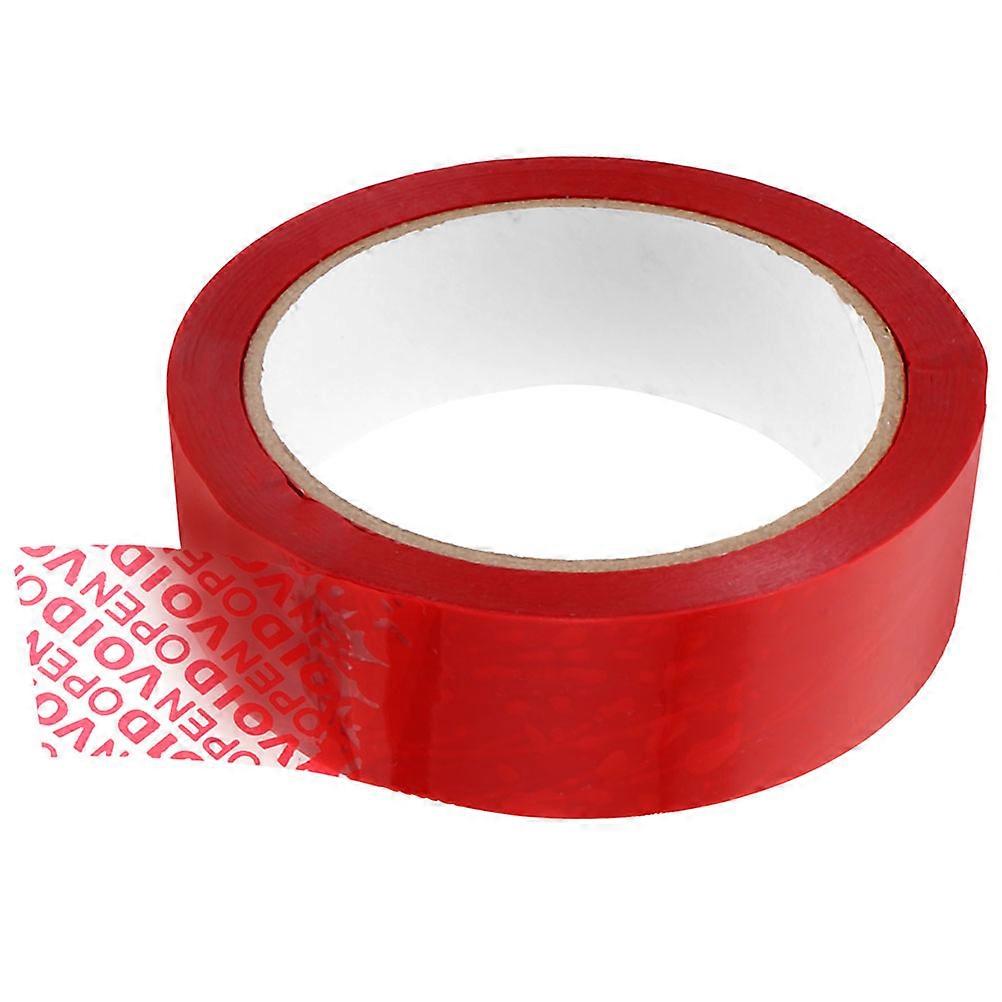 Red Tamper Tape Pet Tamper Resistant 6Pcs for Use in Package Protection