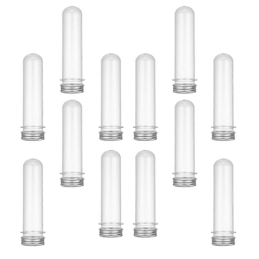 Silver Tube Bottles for Storage with 12Pcs Multipurpose Usage