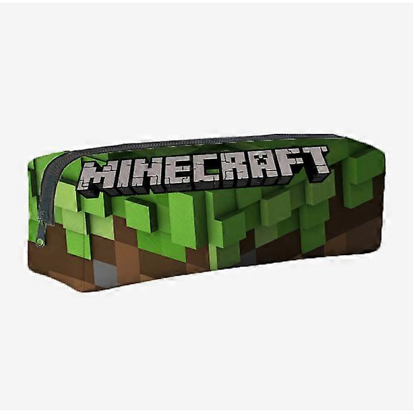 New Minecraft game accessories student school bag large capacity student zipper pencil case pattern-FF1- pattern 8