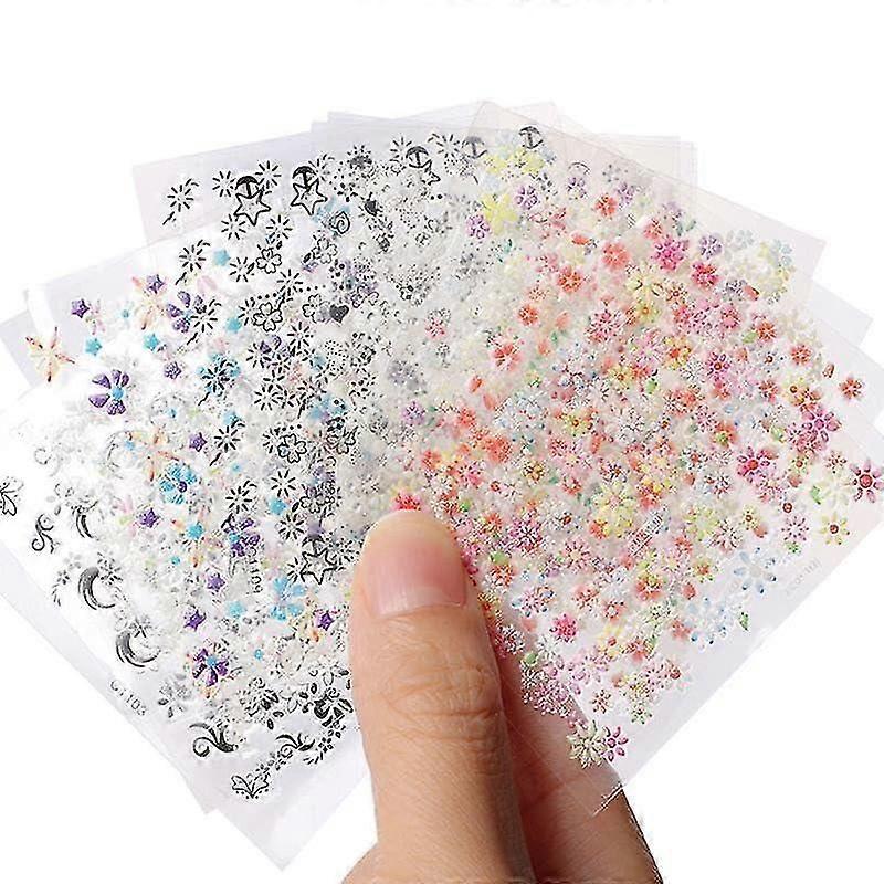 multifrg self-adhesive nail decorations styken ark
