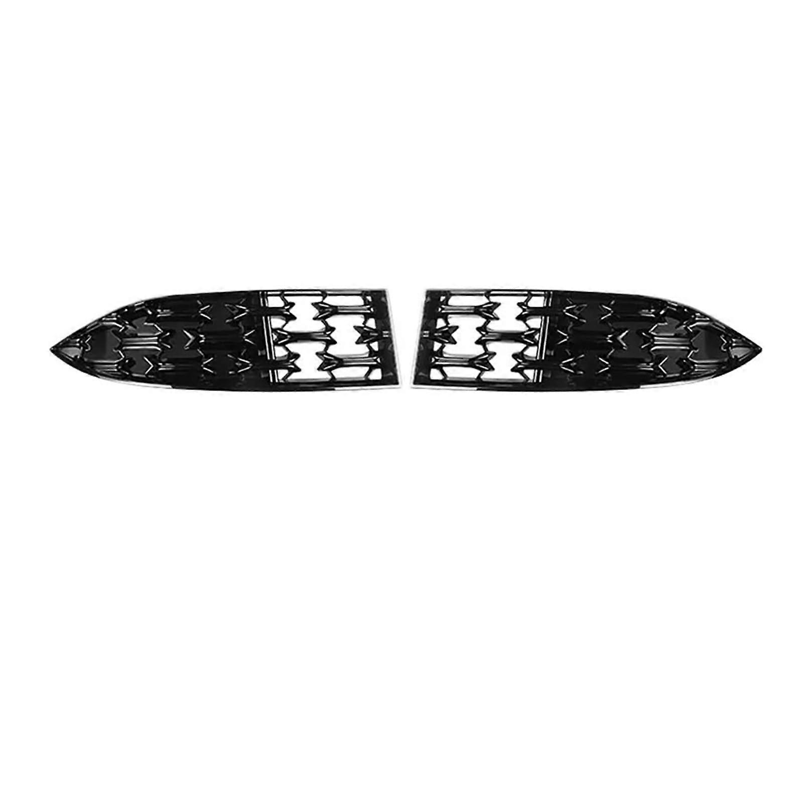 Front Lower Bumper Grille Cover with Middle Net Trim for Enhanced Styling and Airflow for Mazda CX5 2022