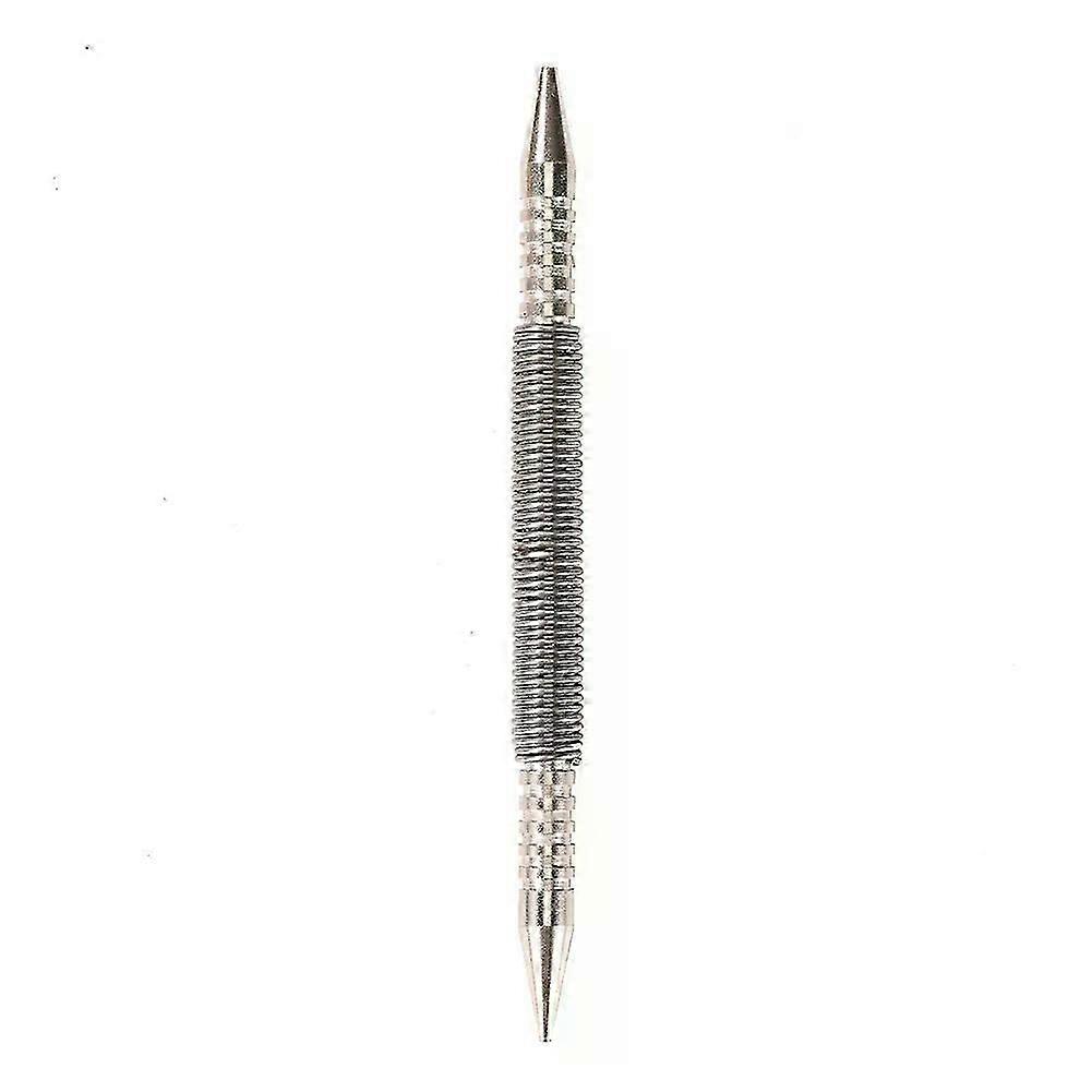 Spring Tools Hammerless Center Punch Spring Loaded Marking Woodwork Drill Bit