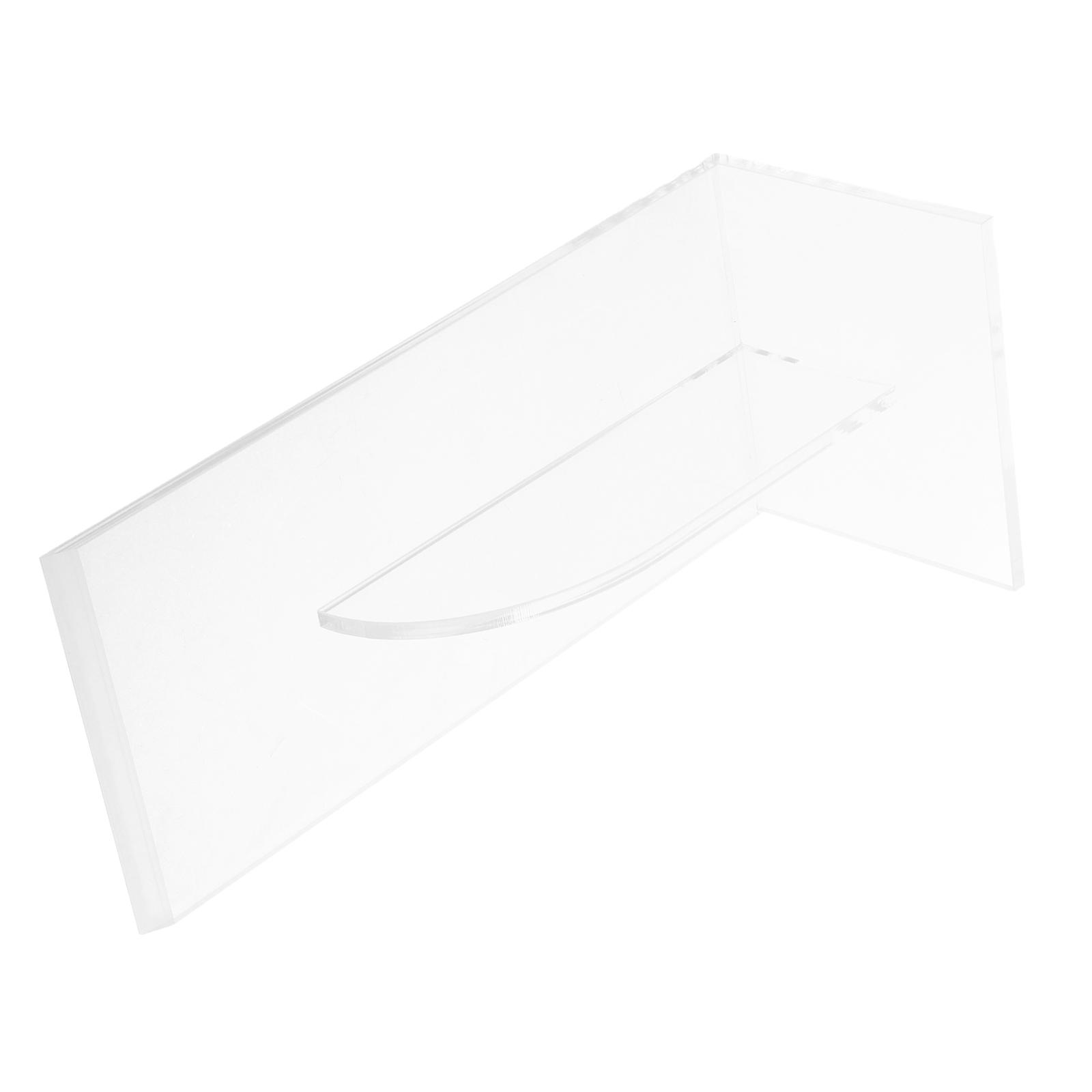 1pc Cake Scraper Cake Smoother Baking Gadget Baking Accessories (Transparent)