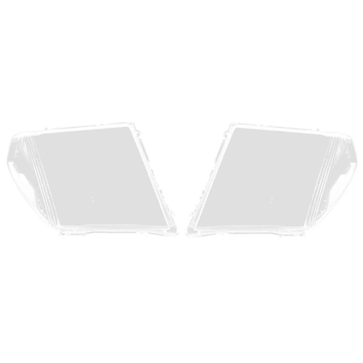 1 pair L&R Headlight Shell for Nissan Navara D40 2005-2015