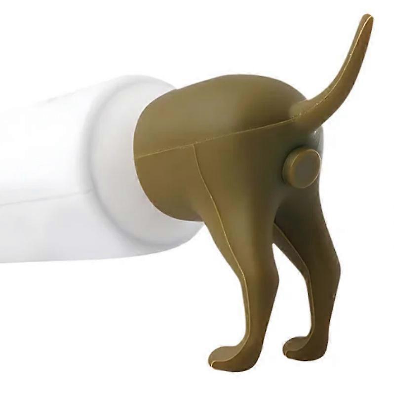 Dog poop toothpaste dispenser, dog toothpaste cover
