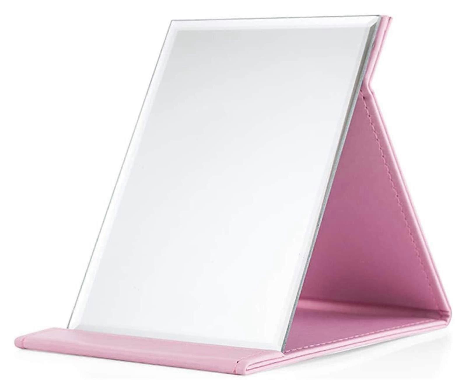 HD Folding Makeup Mirror with Adjustable Angle, Compact Vanity Mirror for Travel and Desktop Use