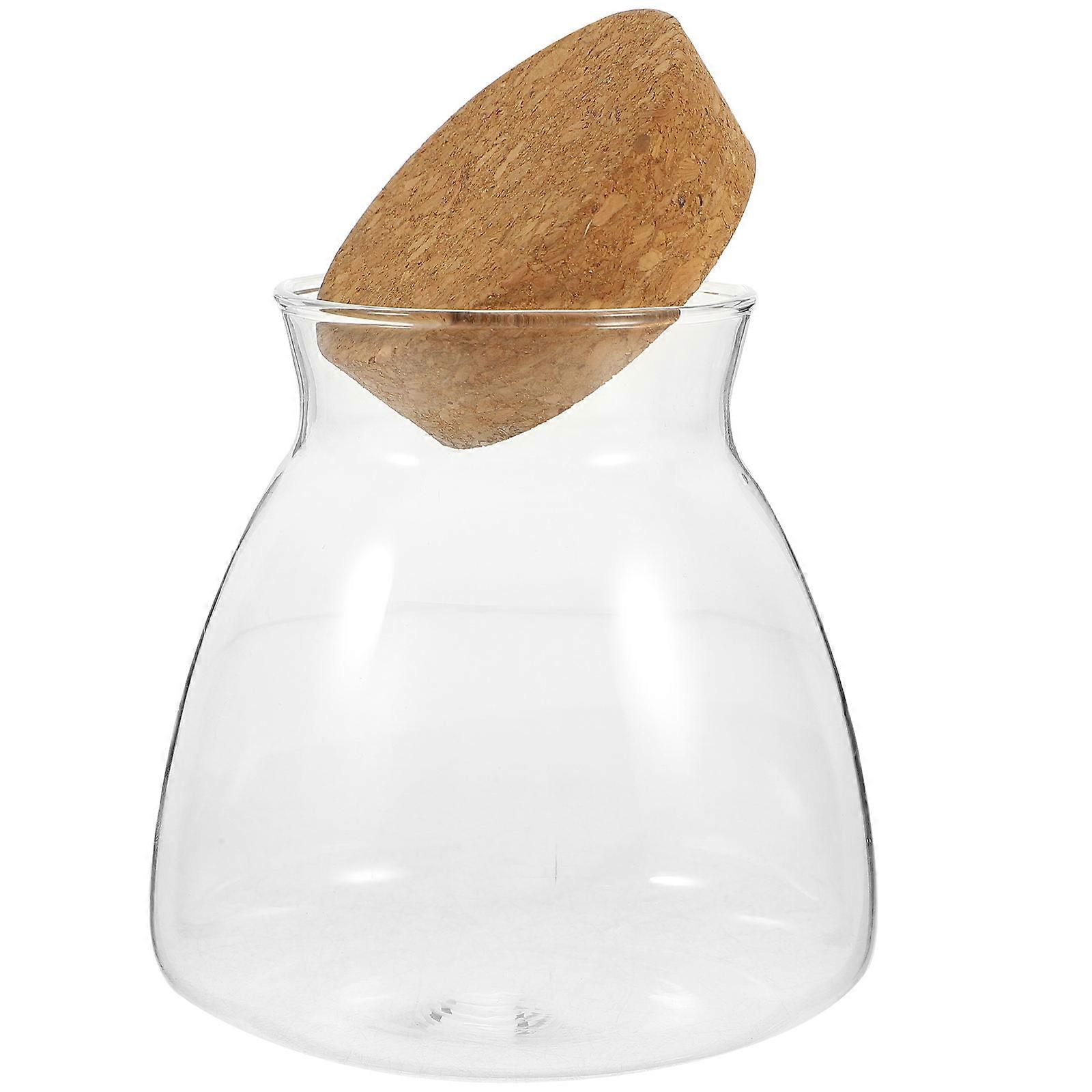 Micro Landscape Terrarium Glass Container for Decoration 4Pcs Set