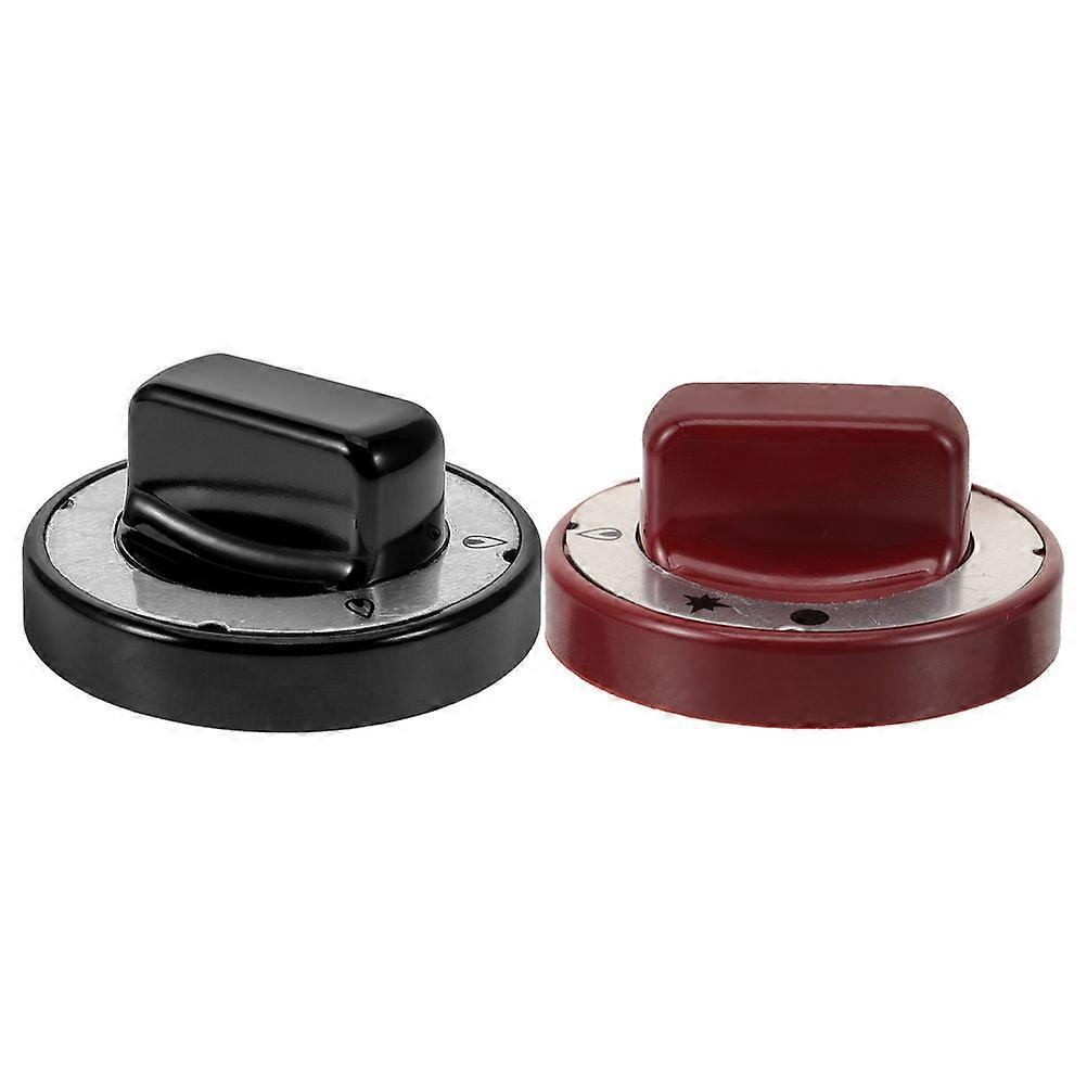 Assorted Color Gas Stove Knobs Replacement for Cooktop Kitchen 2Pcs ABS