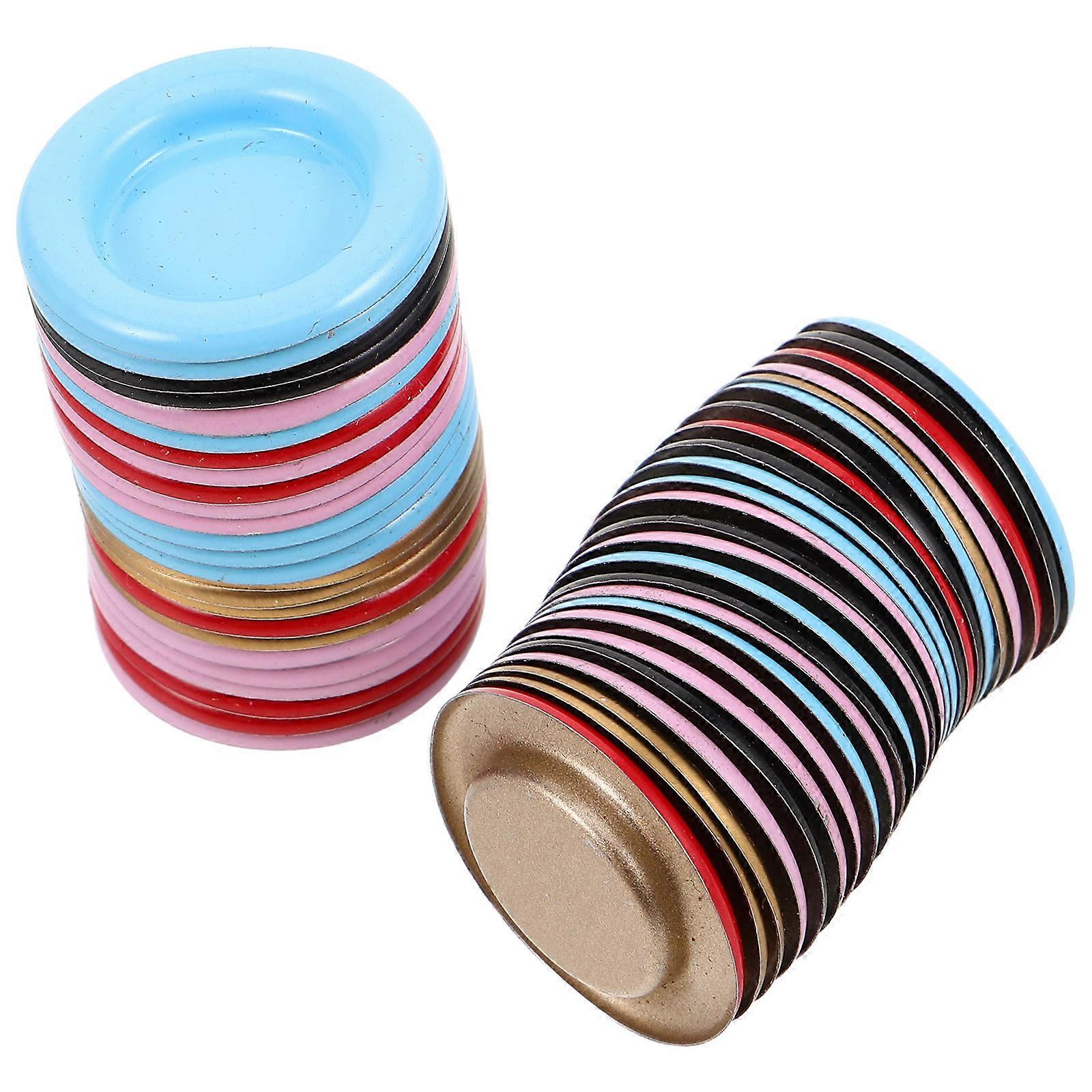 Assorted Color Iron Incense Burner Holder for Home Decor 50Pcs