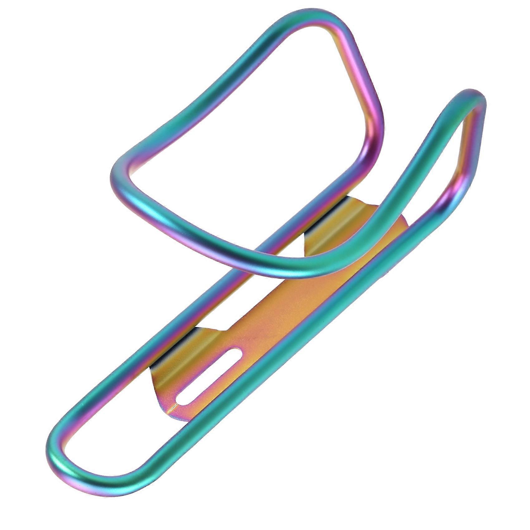 Fietsfleshouder van titaniumlegering, hol model, fietsaccessoire, schitterend.