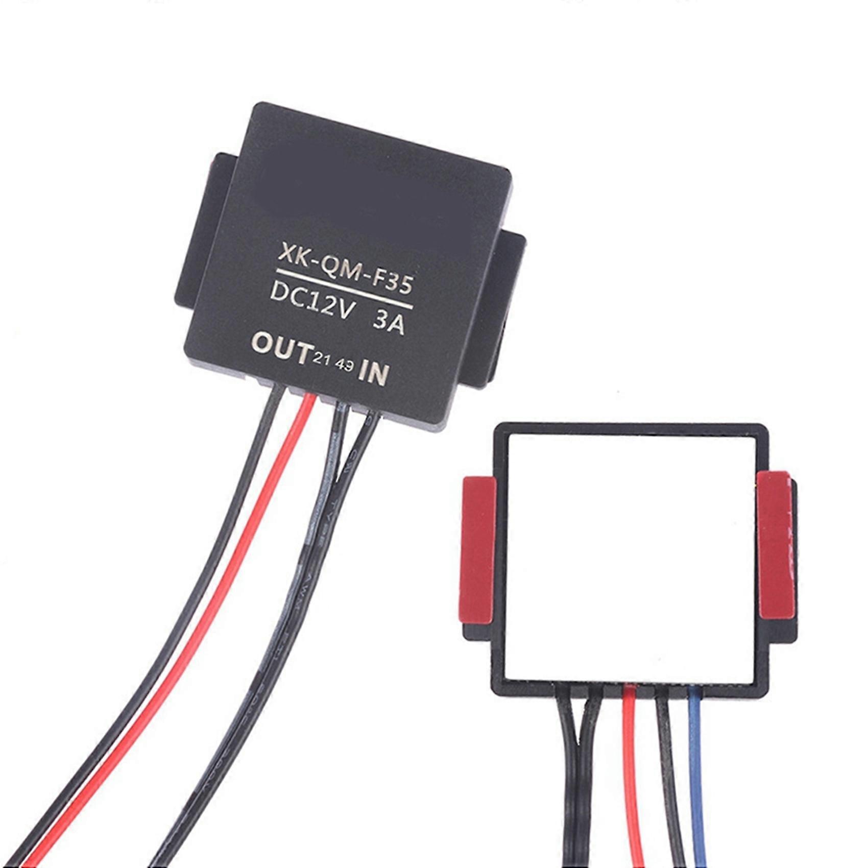 3Pc 5-12V Bathroom Mirror Switch Touch-Switch Sensor for LED Light Mirror Headlight Two Colors