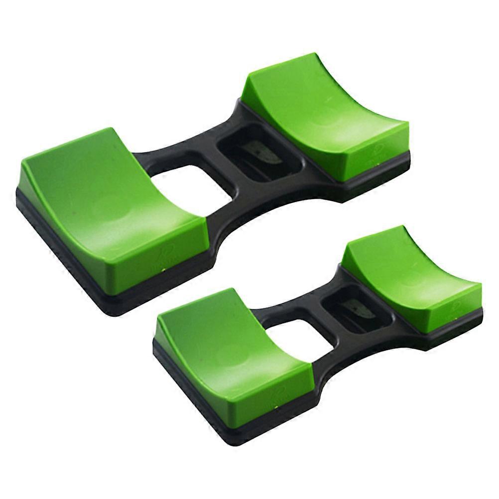 2Pcs Dumbbell Rack Stand Plastic for Home Use Dual-Layer Weight Holder