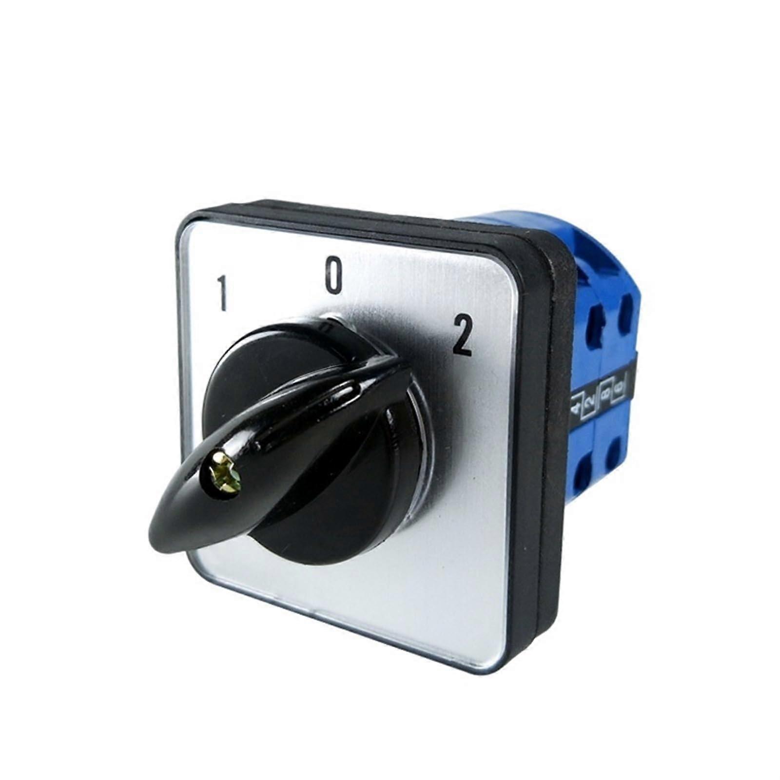 CA10 AC380V 16A 3 Positions Latching Rotary Changeover Cam Switch 1Pcs for Universal Applications