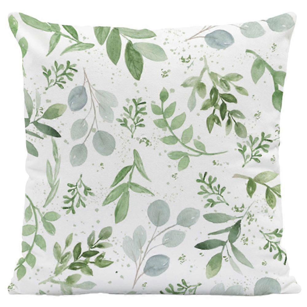 Garden element pillow cover-Square sofa bed sofa pillow cover