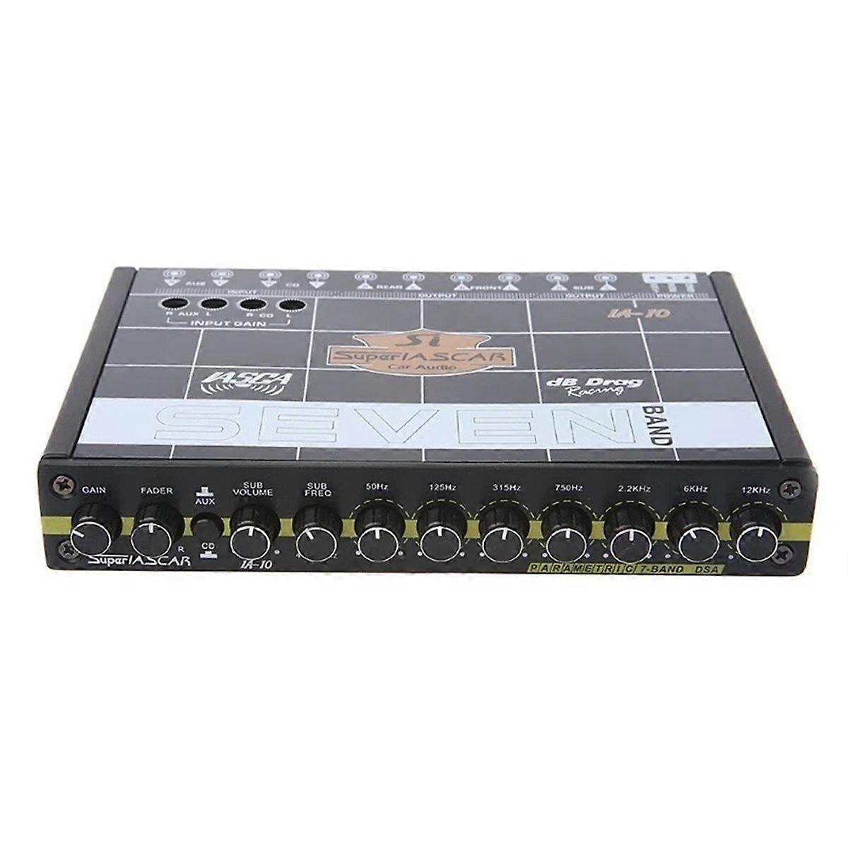Car Audio 7 Band Equalizer Car Amplifier EQ Equalizer Class Fever Audio Car Tuner Universal