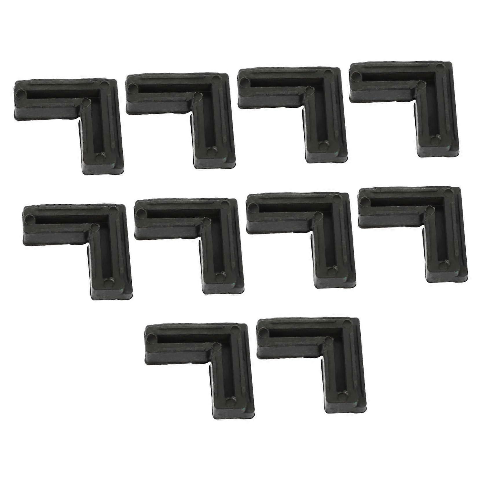 10pcs Window Screen Corner Brackets 90° Frame Connectors Easy Install Secure Support