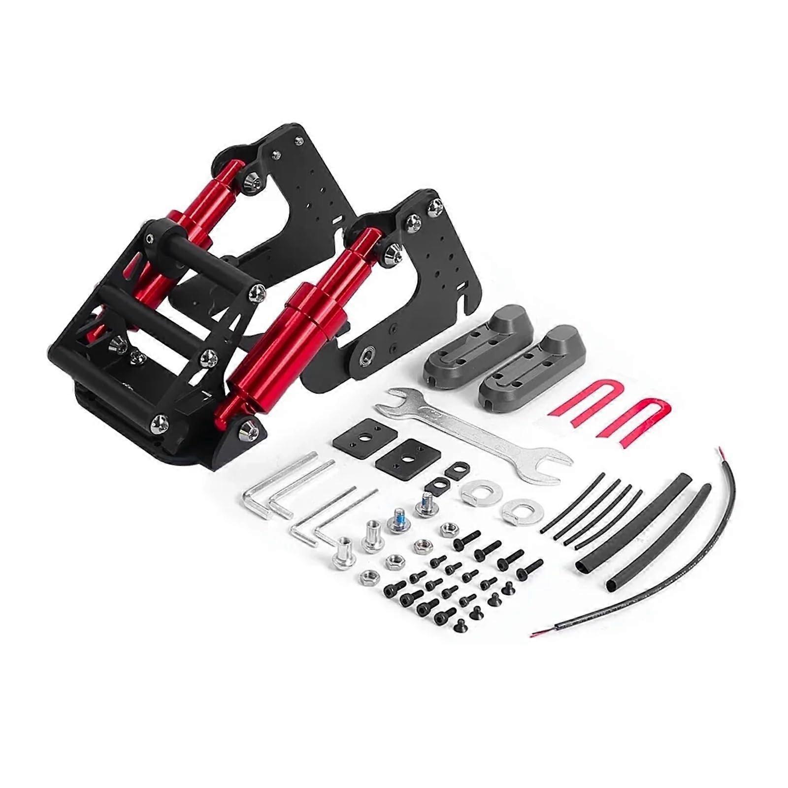 Rear Suspension Upgrade Kit with Tools, Adjustable Shock Absorber for Ninebot Max G30 Electric Scooter