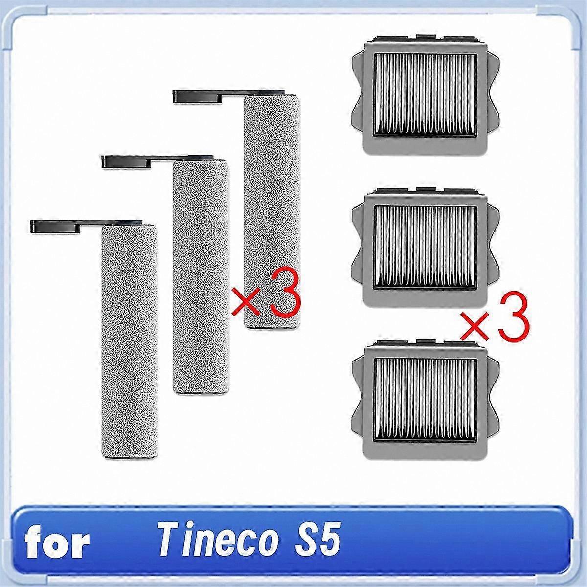 Replacement Brush Rollers for Cordless Wet Dry Vacuum Cleaner S5 Series-Compatible with Multiple Models