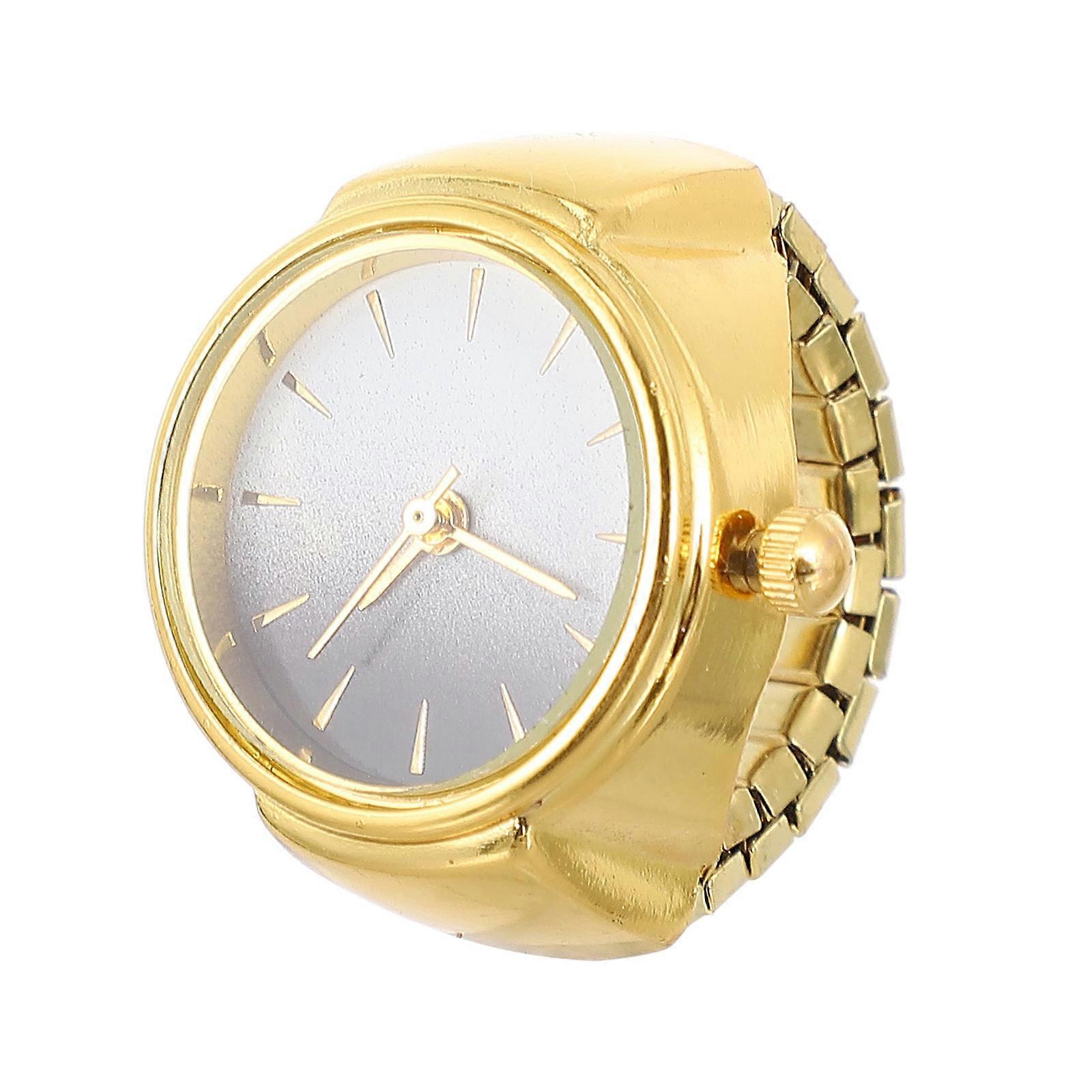 Finger Watch for Decoration Elastic Finger Ring Watch