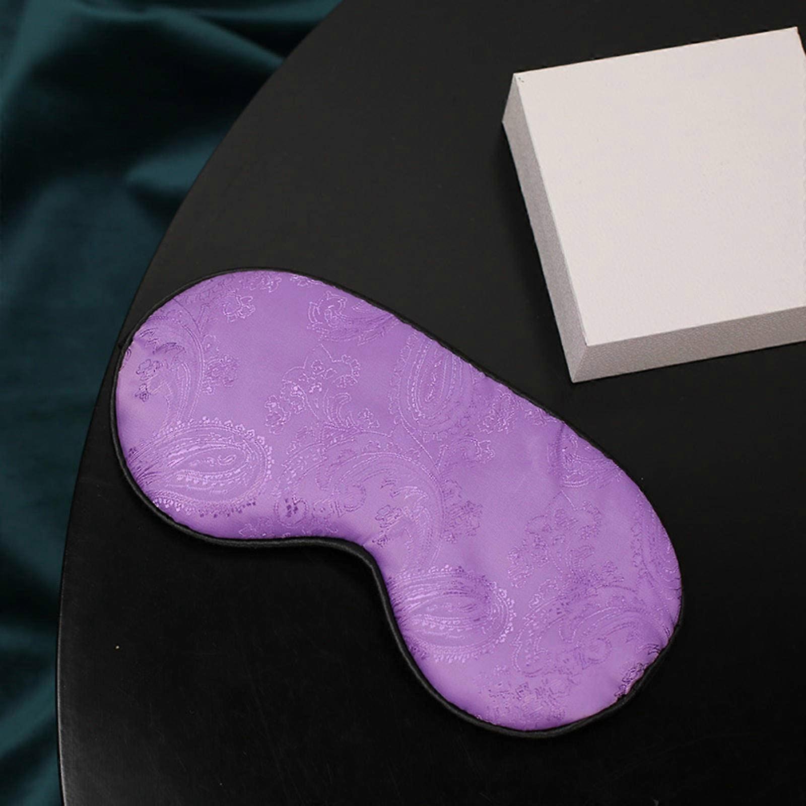 Silk Sleep Mask with Reliable Light Blocking for Travel, Soft Breathable Eye Mask Solid Color